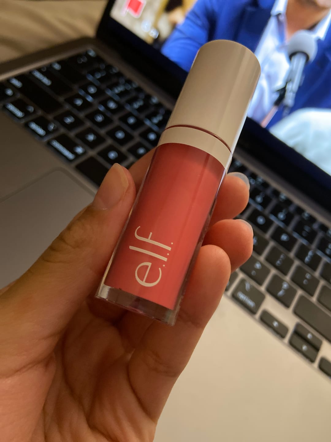 Customer photo review of Camo Liquid Blush 4mL