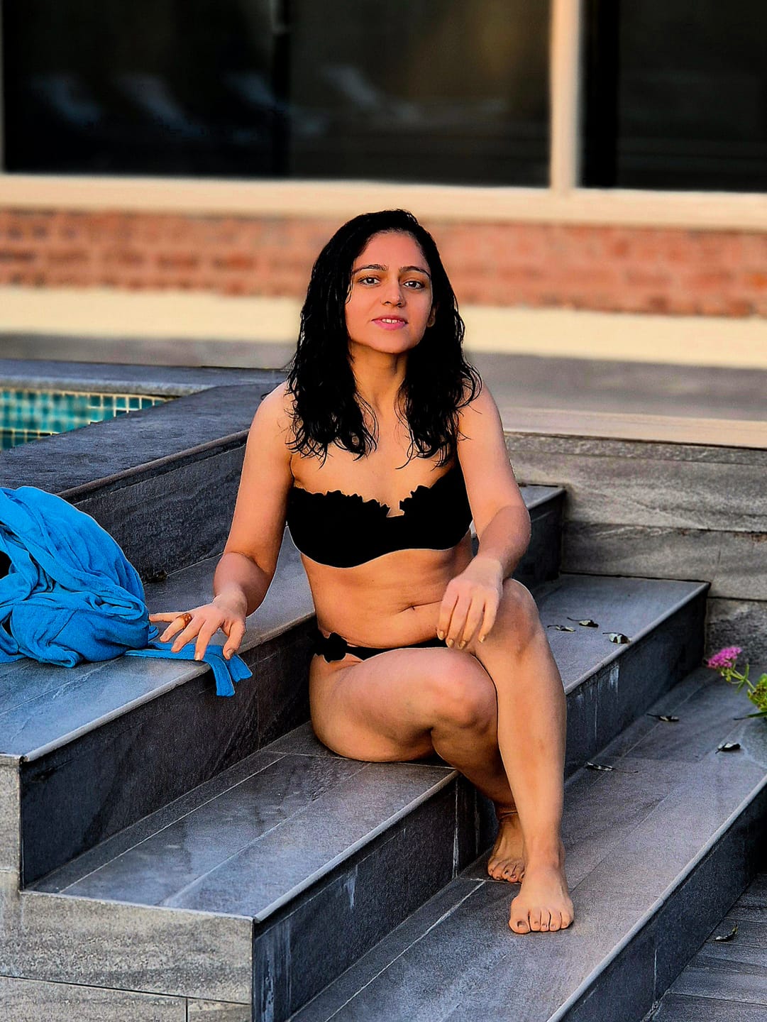 Customer photo review of Floral Dream Bikinis