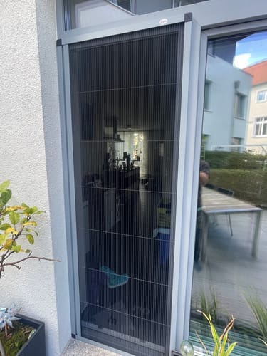 Customer photo review of Fliegengitter zum Schieben