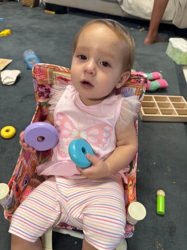 Customer photo review of Amy baby chair v2