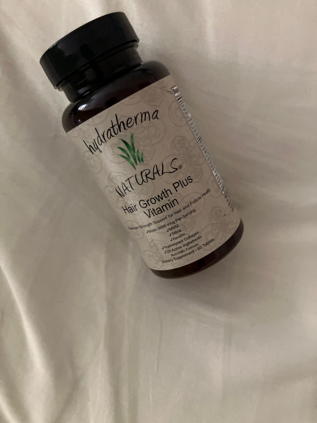 Customer photo review of Hair Growth Plus Vitamins