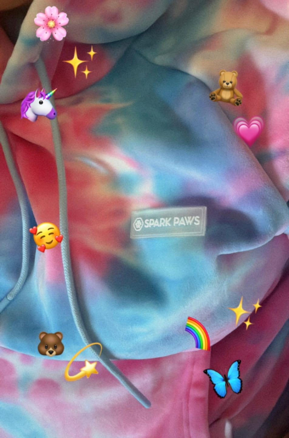 Customer photo review of Velvet Human Hoodie - Snow Cone