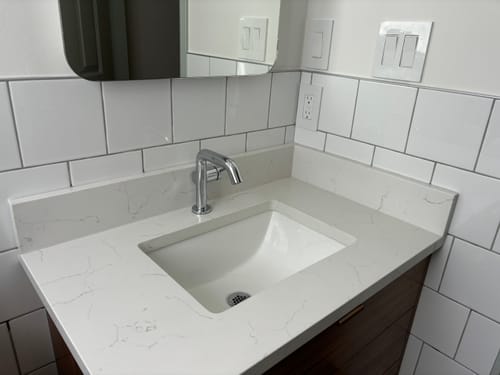 Customer photo review of SLIM Sidesplash, Arctic Trace Quartz