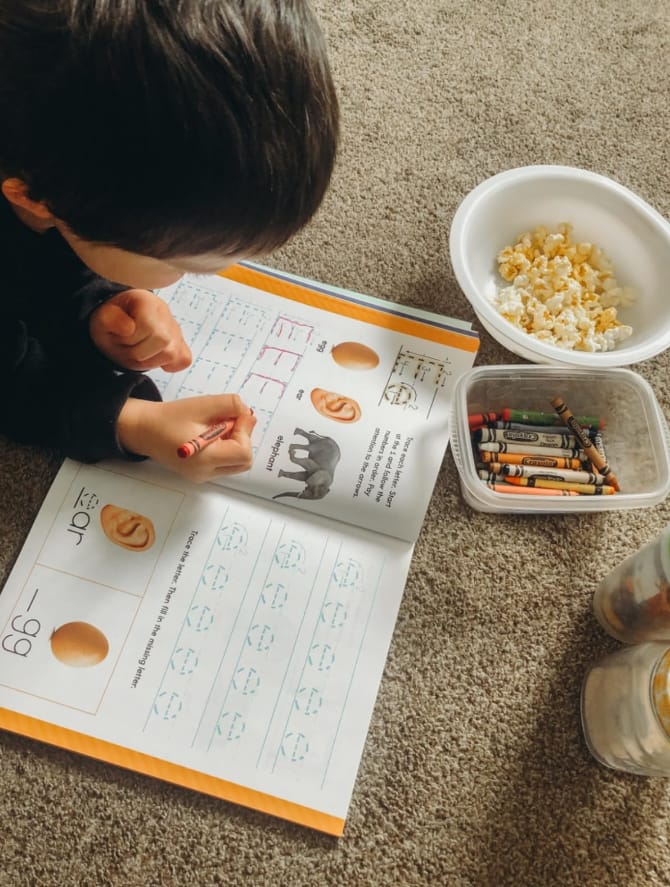 Customer photo review of Educational Kids Activity Bundle (p