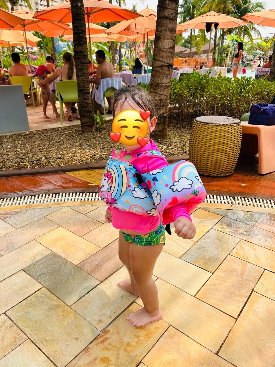 Customer photo review of Colete Salva-Vidas Infantil Homologado