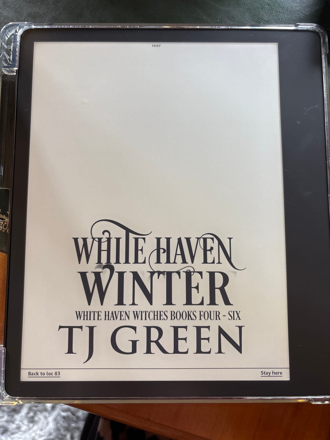Customer photo review of White Haven Winter: White Haven Witches Books 4-6 (EBOOK BUNDLE)
