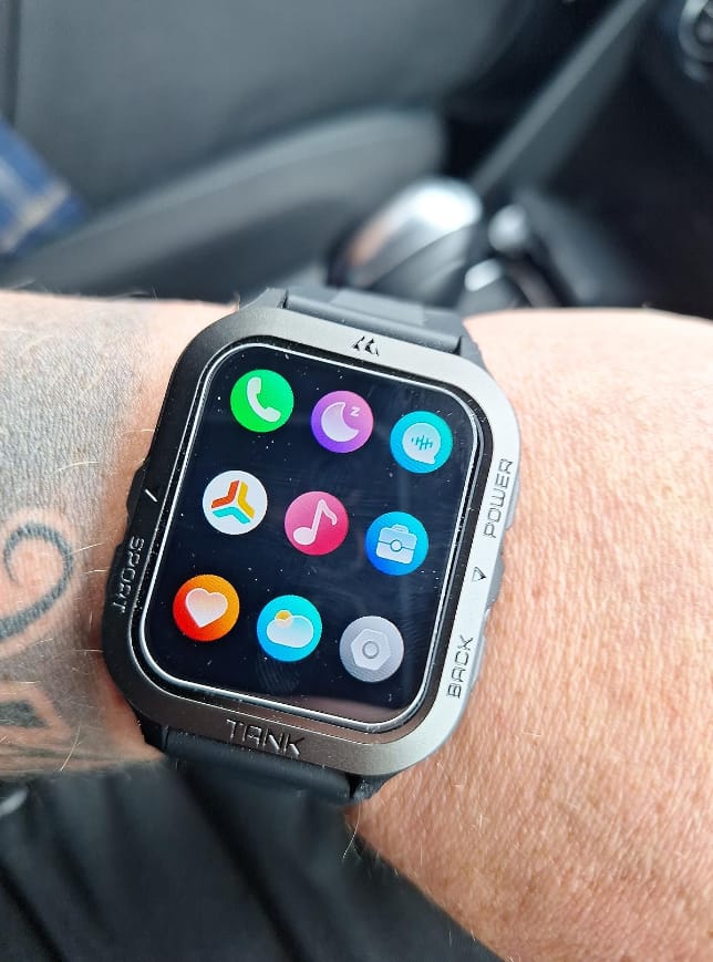 Customer photo review of 360° FITSmartWatch Titan (Modell 2024)