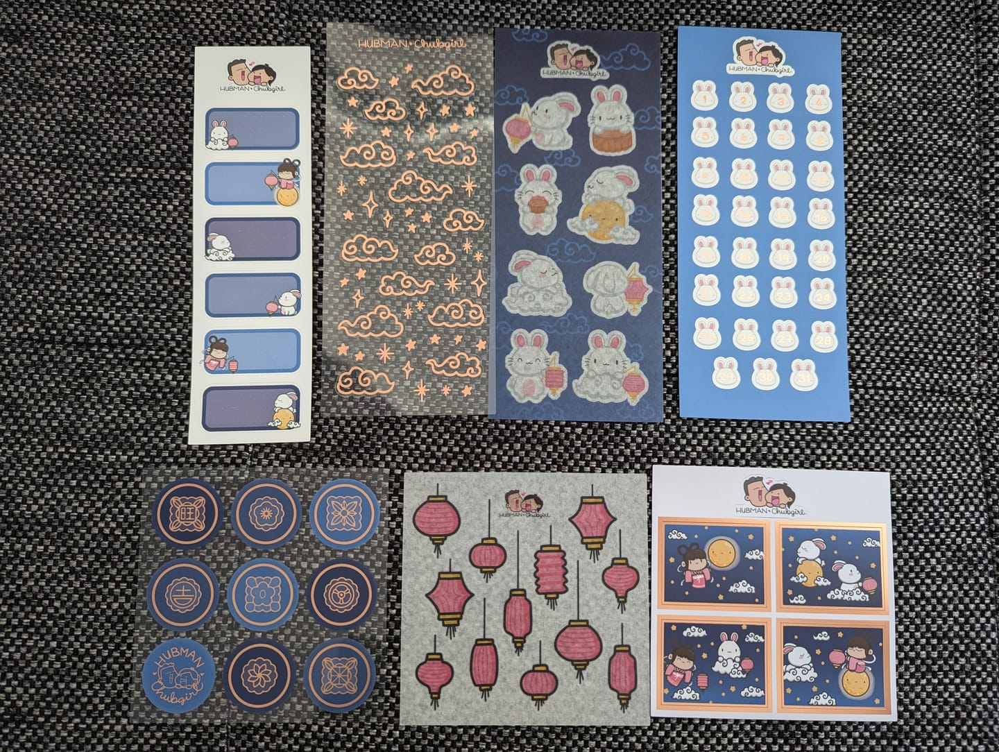 Customer photo review of Mid-Autumn Festival Variety Sticker Pack