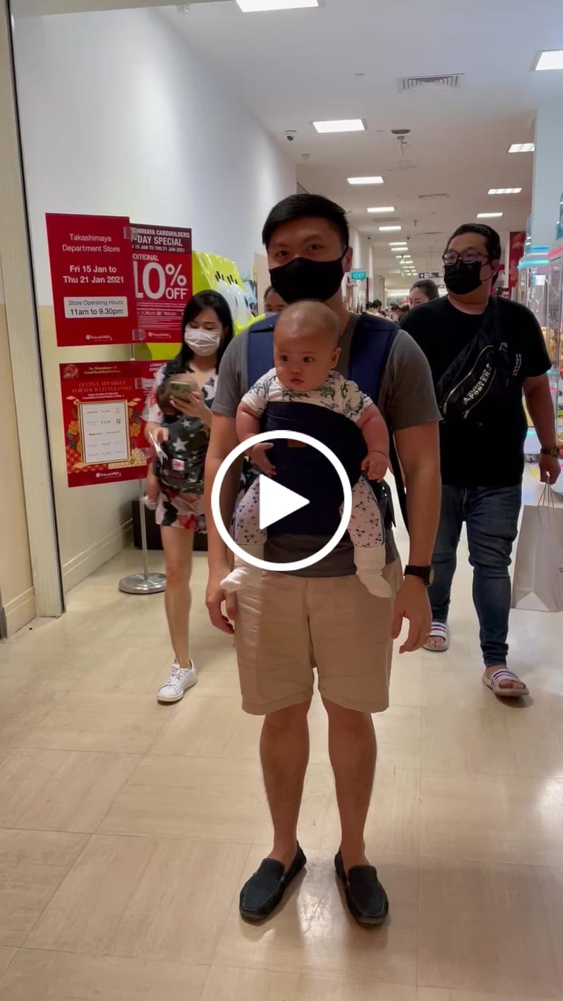 Customer video review of Happy Baby Revolution (forward facing option)