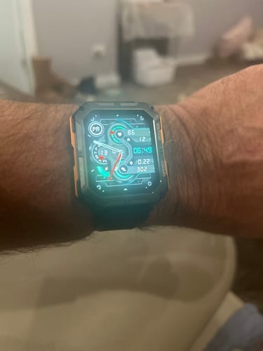 Customer photo review of Hard Hat Smartwatch