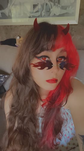 Customer photo review of Eyemoody Gridding Red | 6 Months, 2 pcs