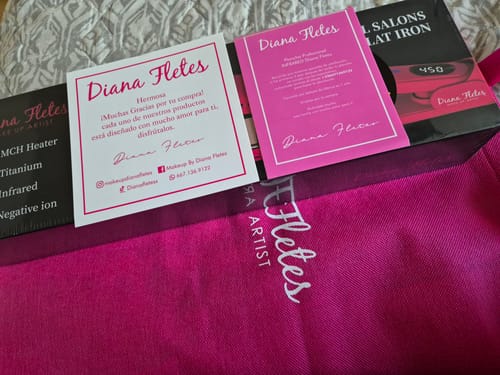 Customer photo review of ENTREGA INMEDIATA NEW Plancha »Titanio Profesional Diana Fletes Quality INFRARED