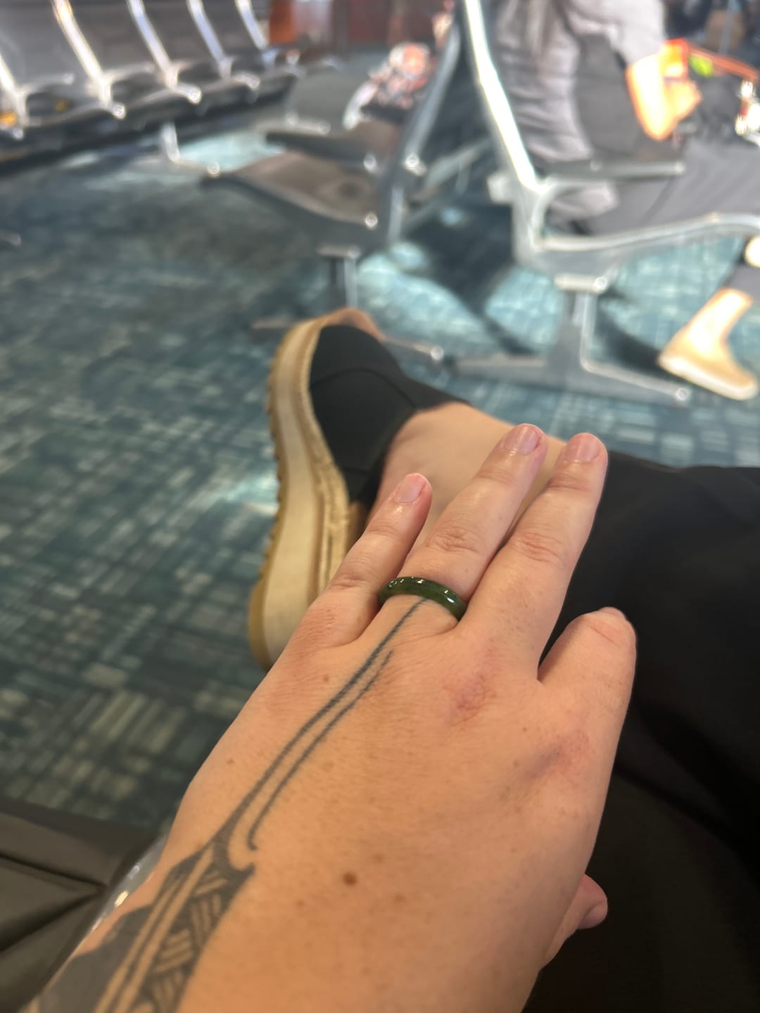 Customer photo review of Greenstone Ring