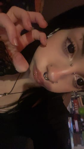 Customer photo review of Amglamm x Eyemoody Pure Black | 6 Months, 2 pcs