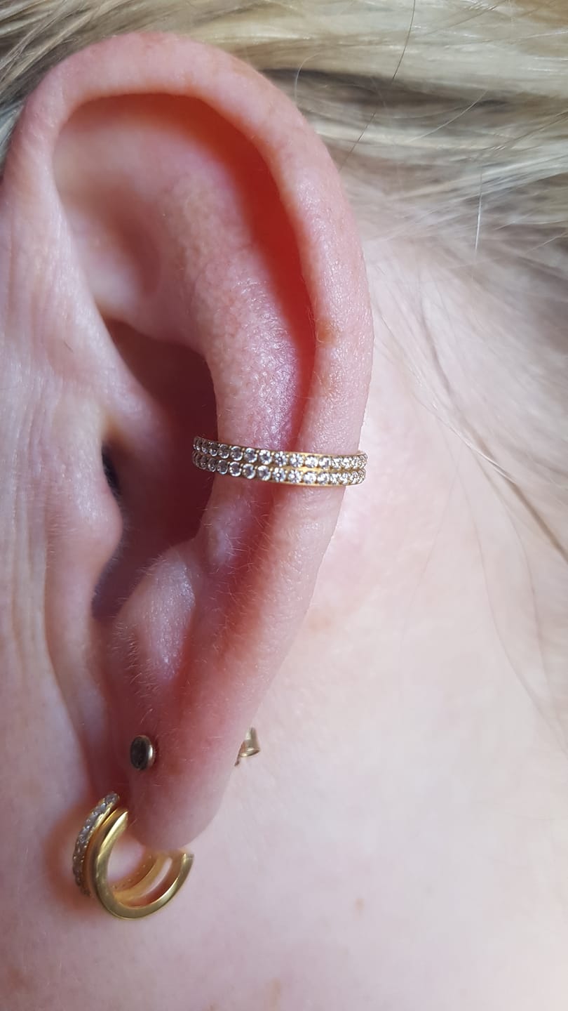 Customer photo review of Jolie Ohrstecker | 925 Echtsilber