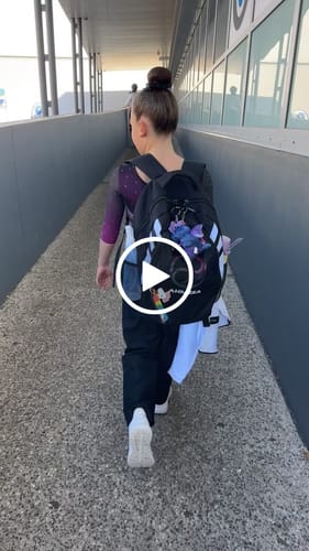Customer video review of Infinity Gymsports Back Pack (name optional)