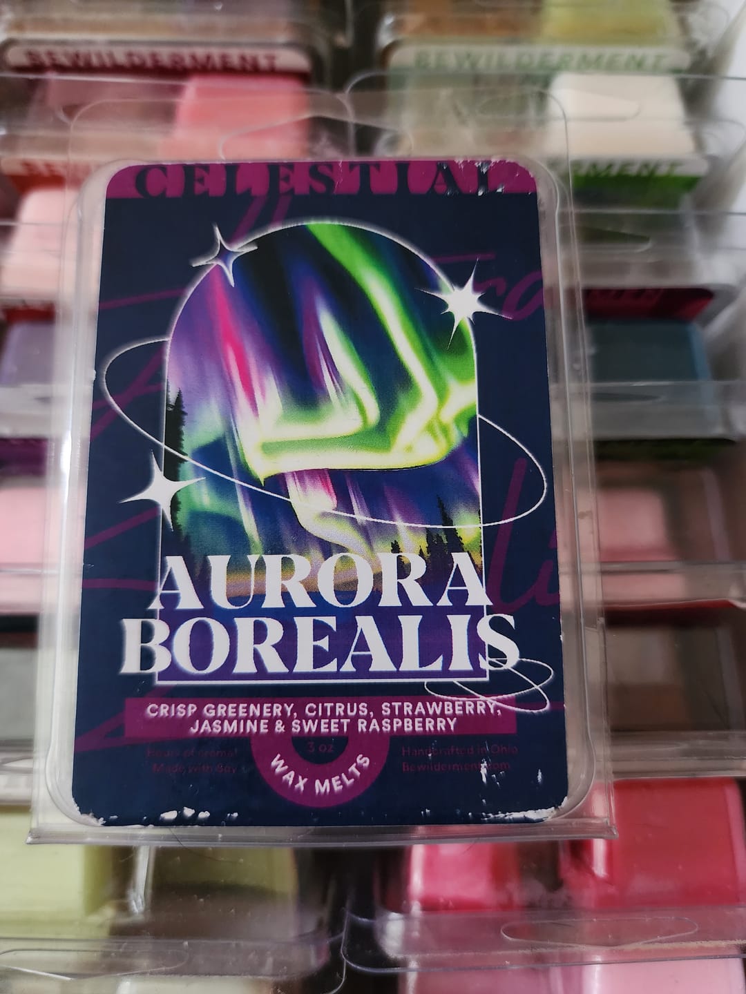 Customer photo review of Aurora Borealis Wax Melts