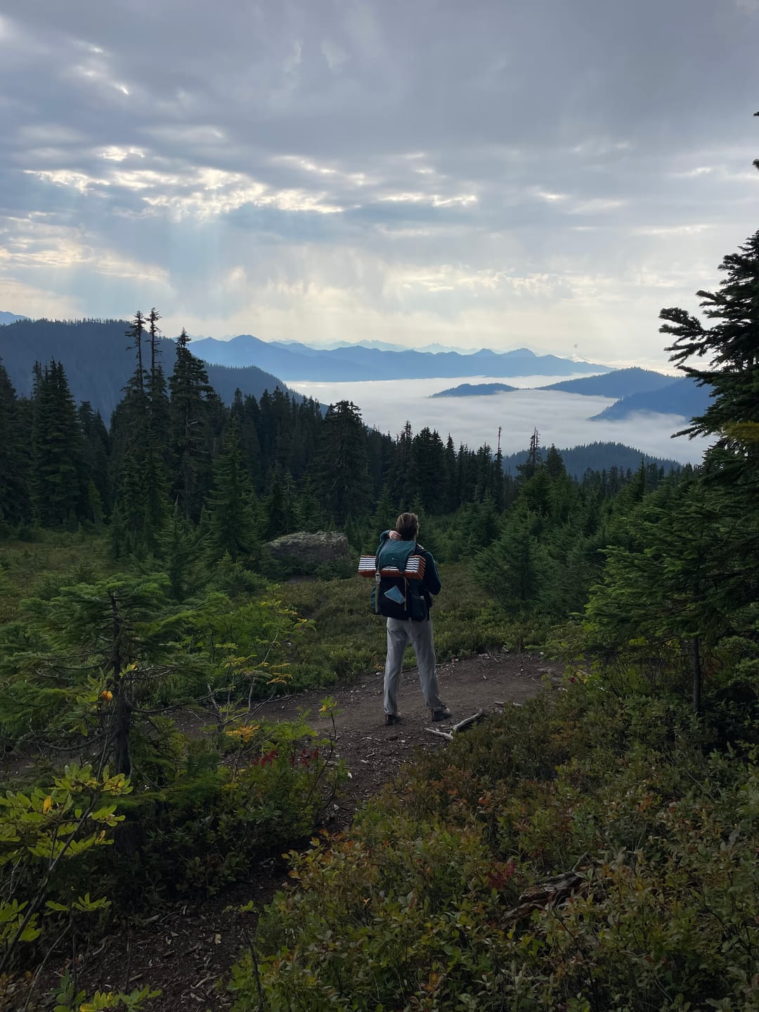 Customer photo review of Mariposa 60 Backpack