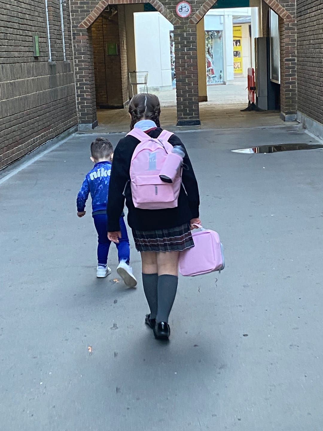 Customer photo review of Back to School Personalised Set