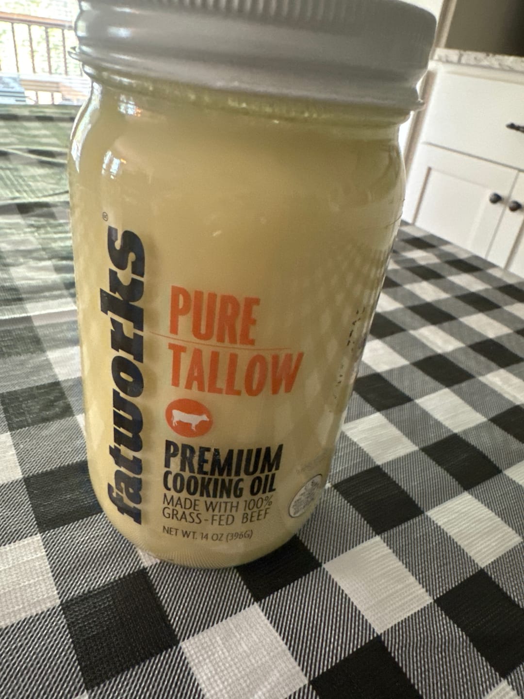 Customer photo review of Grass Fed Beef Tallow (14 oz)