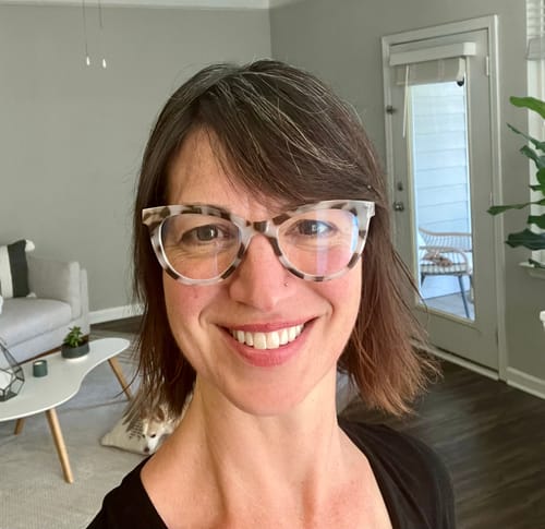 Customer photo review of LARK BLUE LIGHT GLASSES