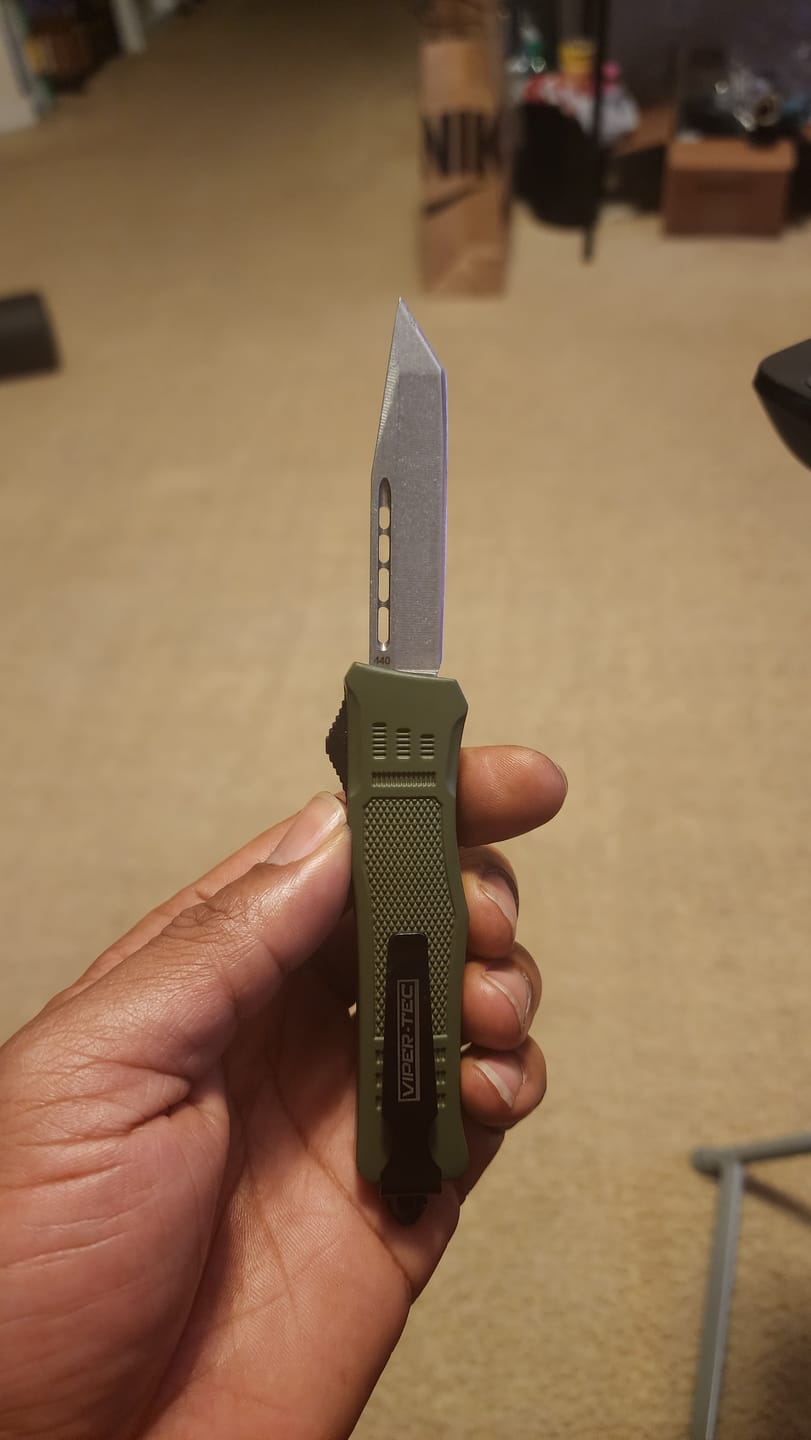 Customer photo review of OTF Mystery Knife Bundle