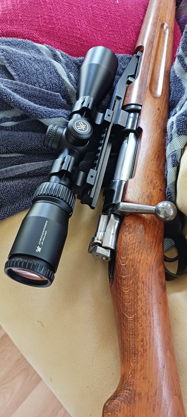 Customer photo review of Swedish Mauser M38 & M96 NDT Picatinny Scope Mount Low Profile Gen 2