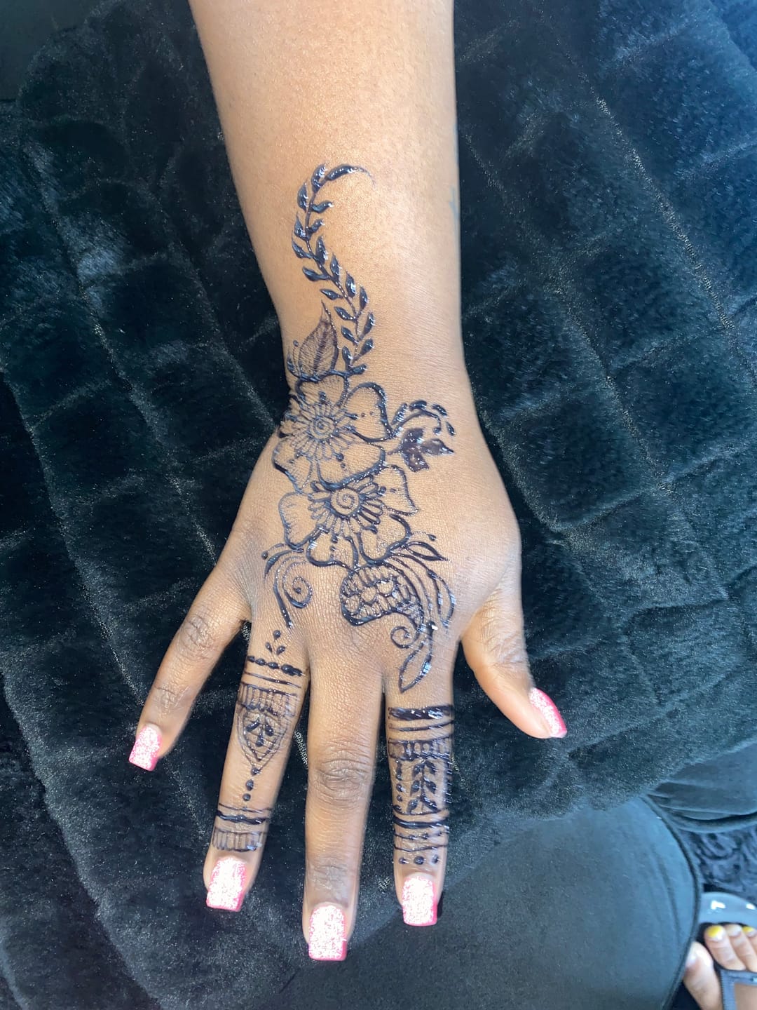 Customer photo review of 1 oz. Bottle of Fresh Jagua tattoo Gel