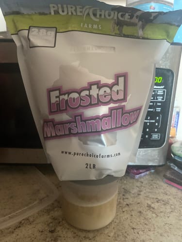 Customer photo review of Whey Protein Isolate Frosted Marshmallow