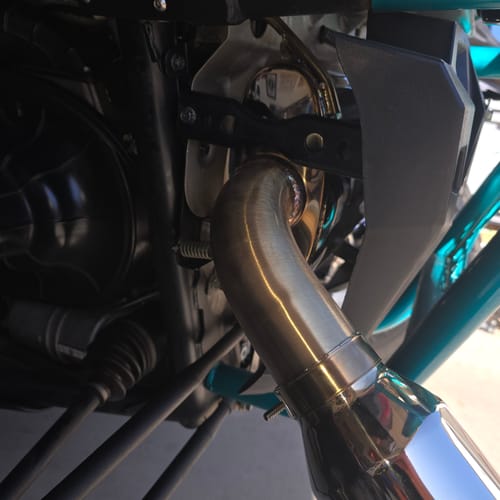 Customer photo review of 2016-2022 Polaris RZR XPT Turbo Sport Muffler, Slip-On Sport Muffler