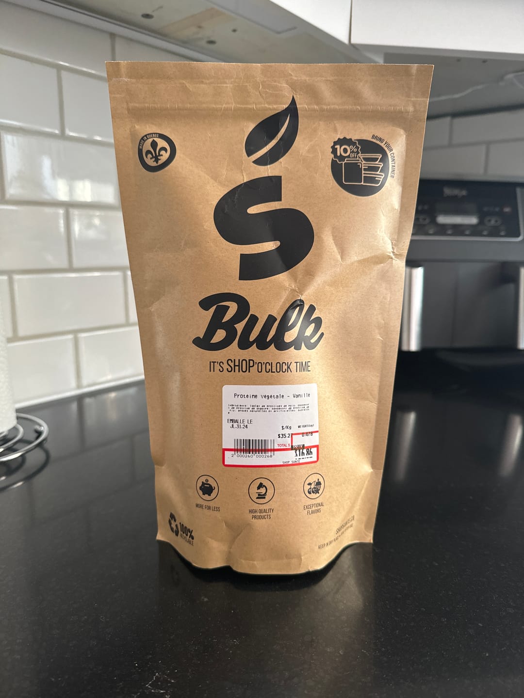 Customer photo review of VRAC - Protéine végétale (1lb)