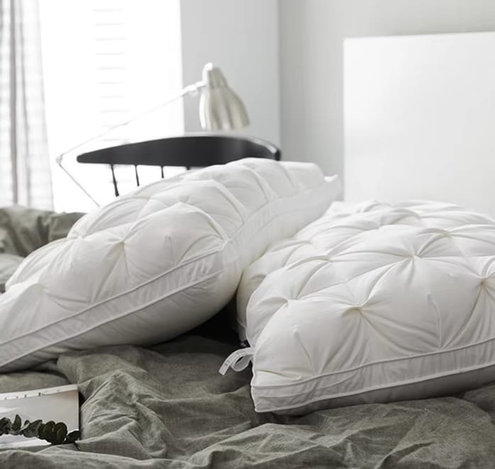 Customer photo review of LUXURY GOOSE DOWN PILLOW - 50% OFF TODAY