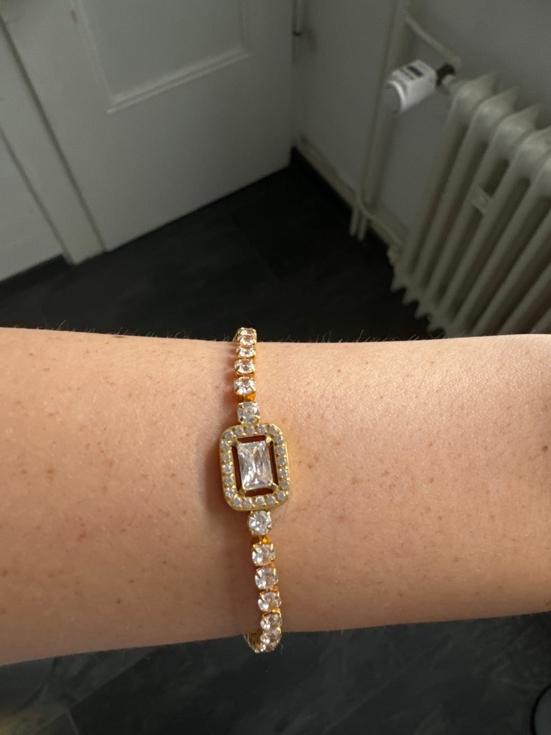 Customer photo review of Elisa Armband | 18K vergoldet