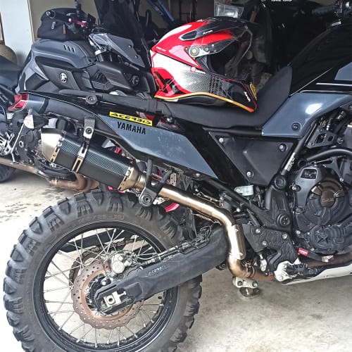 Customer photo review of Silenciador Universal Moto 51mm