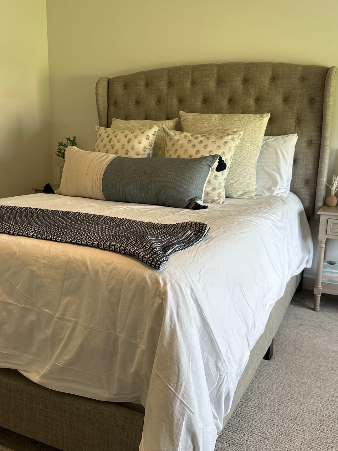 Customer photo review of Lyla in blue - 18" | 22" | 24" | 26"
