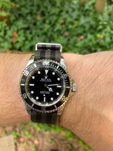 Customer photo review of 007 Bond Nylon Strap- Five Eye (AVAILABLE NOW)