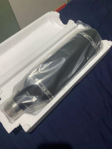 Customer photo review of Silenciador Universal Moto 51mm