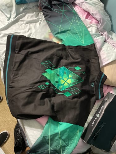 Customer photo review of Genshin Varsity Jacket Preorder