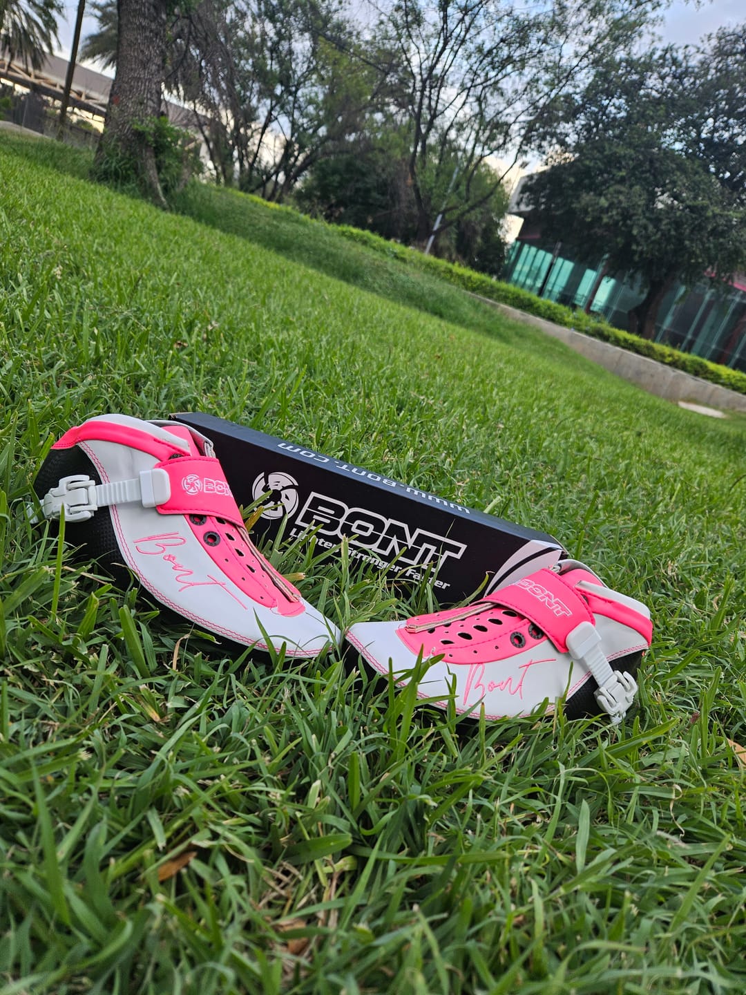 Customer photo review of Red Magic Inline Skate Wheel