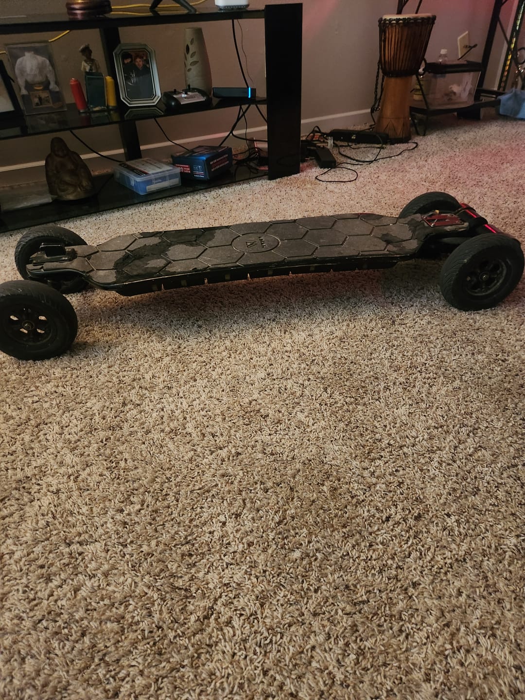 Customer photo review of 1 Pair of 5M Belts For WowGo Electric Skateboards