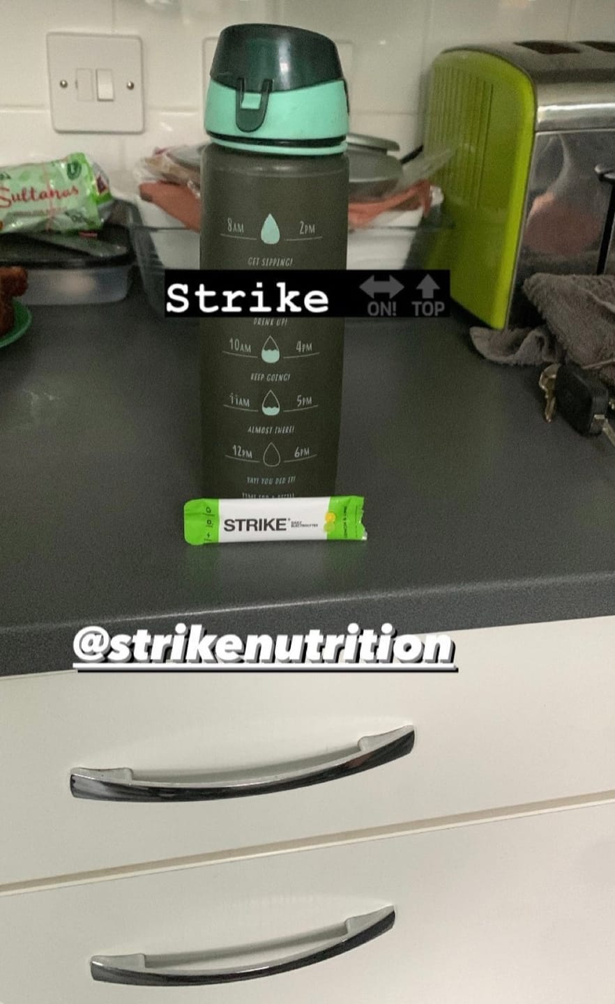 Customer photo review of Strike Electrolyte Mix