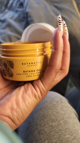 Customer photo review of 100% Pure Batana Oil