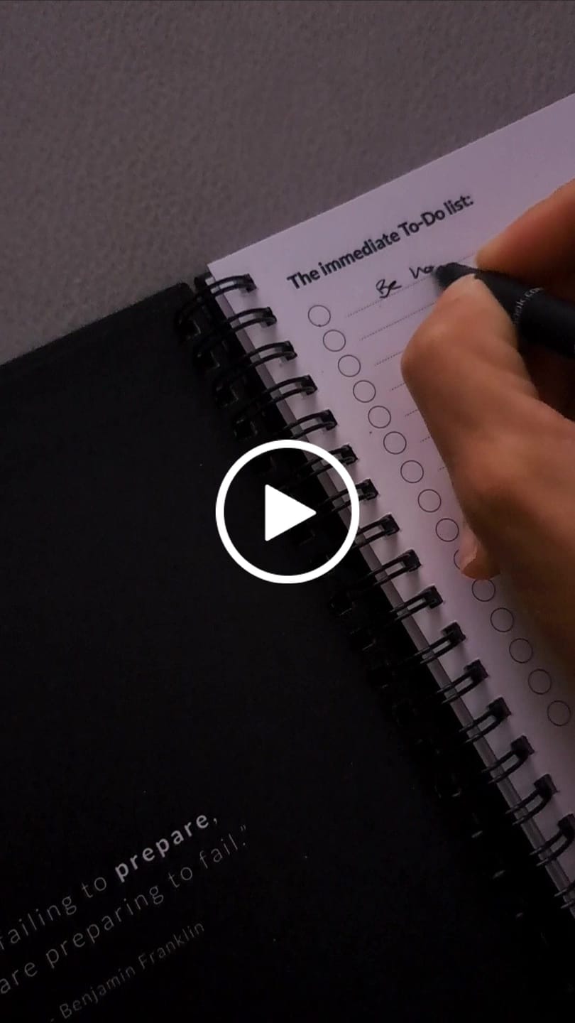 Customer video review of Infinitebook Planner A5 Black