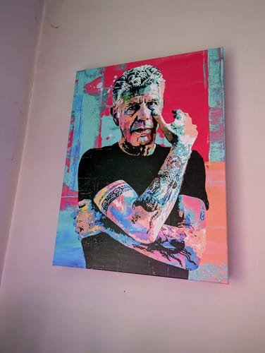 Customer photo review of Bourdain Canvas Set