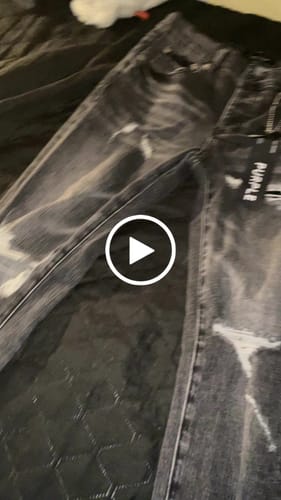 Customer video review of Purple Brand Jeans #9079