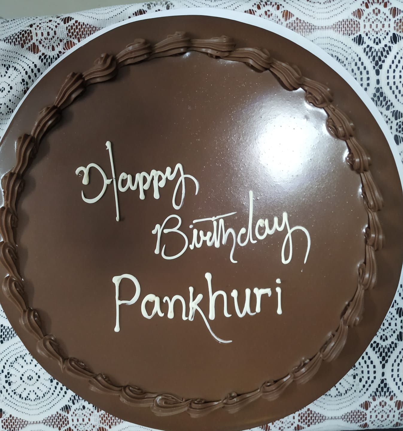 Customer photo review of Classical Dairy Milk Cake