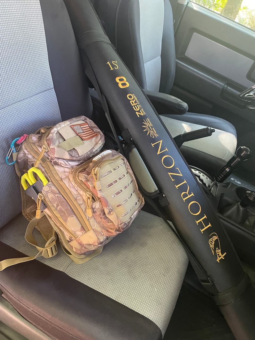 Customer photo review of Beyond Fishing Tackle Bag - The Voyager
