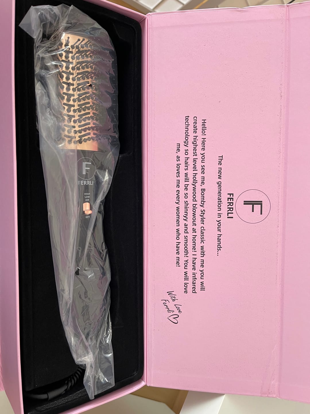 Customer photo review of Bomby Styler classic