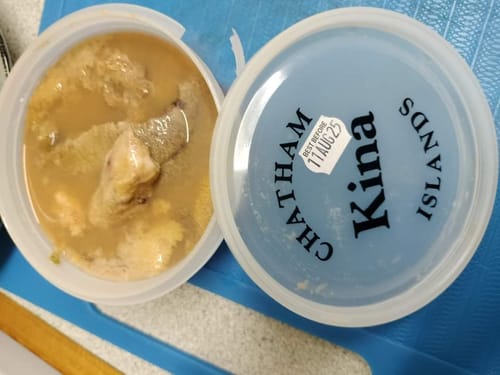 Customer photo review of Kina Chatham islands Frozen 200G