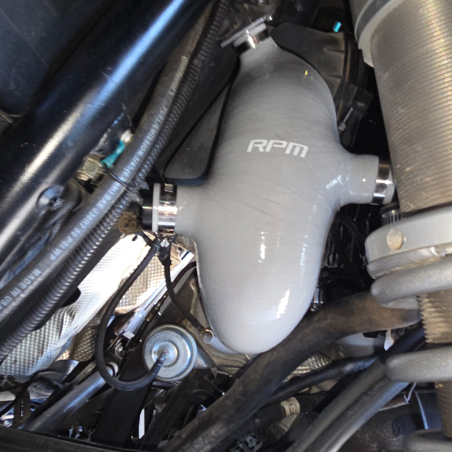 Customer photo review of RPM SxS Polaris RZR Turbo XPT XP4 Turbo S Silicone Intake & Charge Tube SET